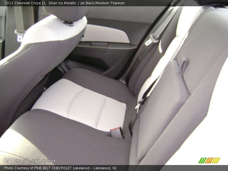 Silver Ice Metallic / Jet Black/Medium Titanium 2013 Chevrolet Cruze LS