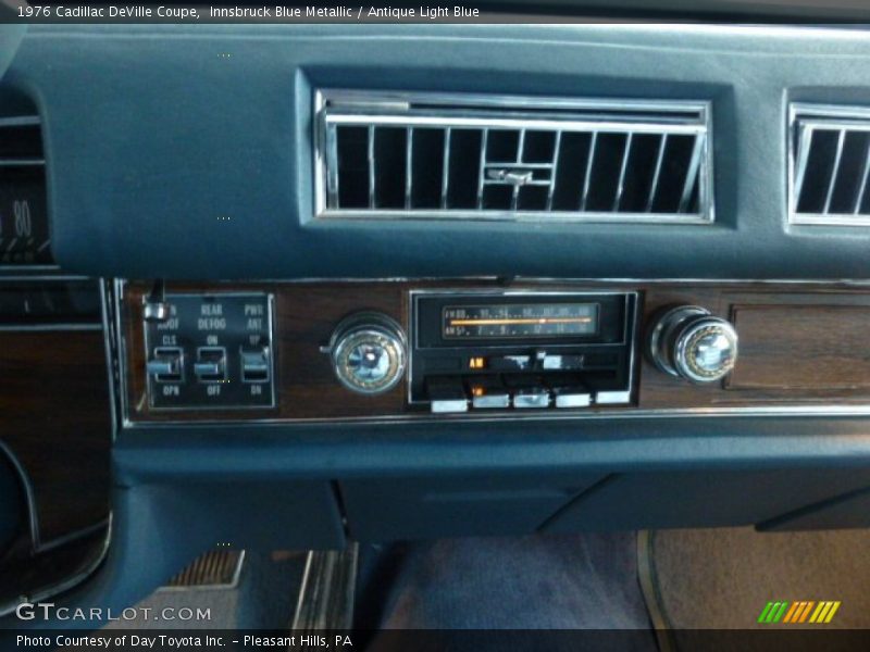 Controls of 1976 DeVille Coupe