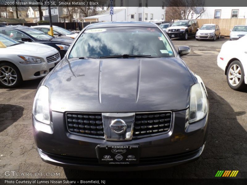 Smoke Metallic / Black 2006 Nissan Maxima 3.5 SE