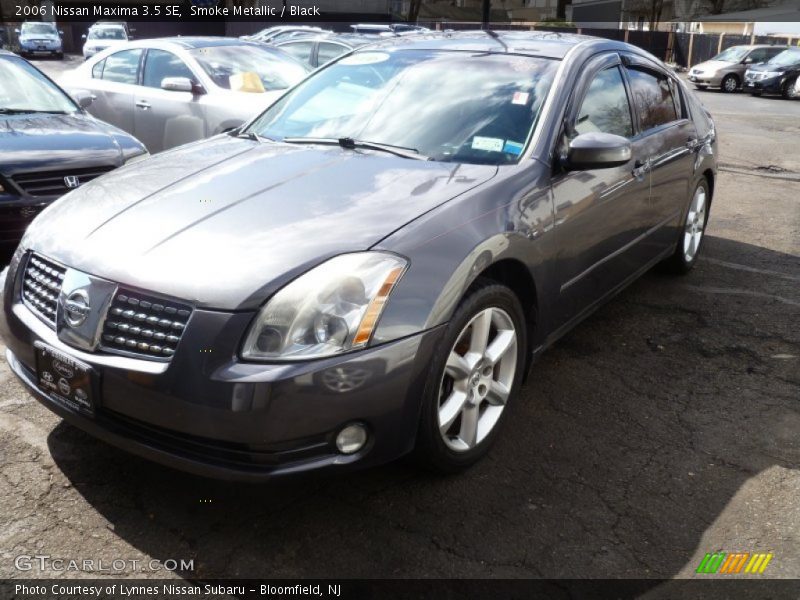 Smoke Metallic / Black 2006 Nissan Maxima 3.5 SE
