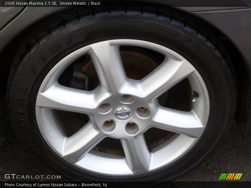 Smoke Metallic / Black 2006 Nissan Maxima 3.5 SE