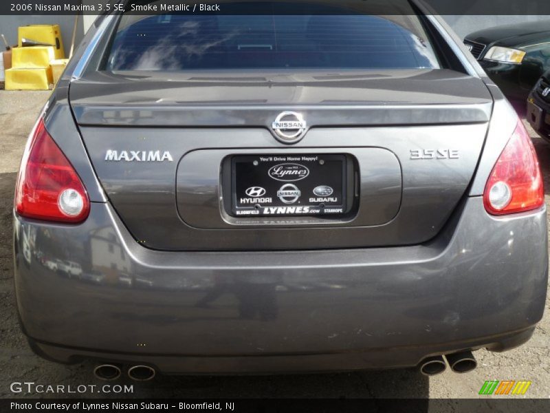 Smoke Metallic / Black 2006 Nissan Maxima 3.5 SE
