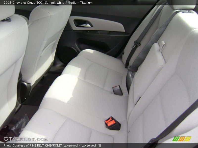 Summit White / Medium Titanium 2013 Chevrolet Cruze ECO