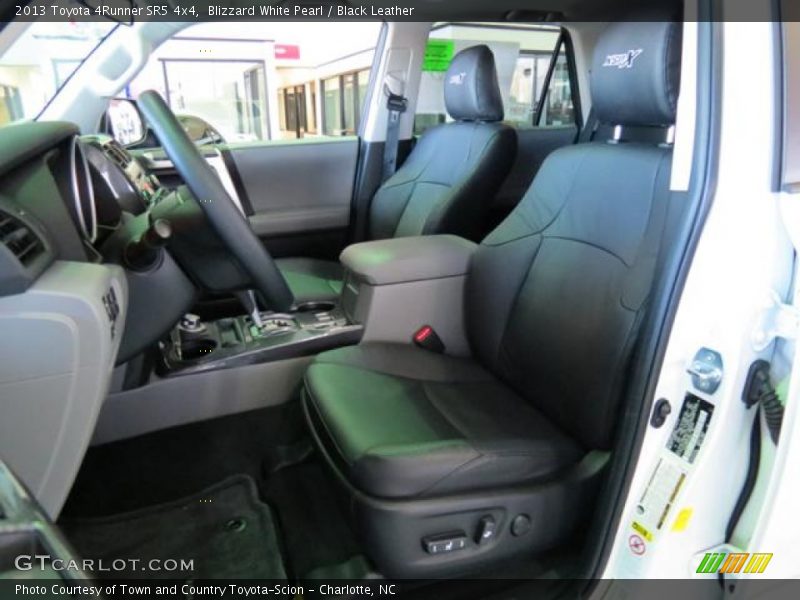 Blizzard White Pearl / Black Leather 2013 Toyota 4Runner SR5 4x4