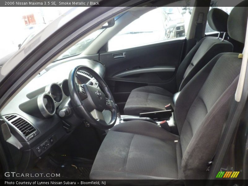 Smoke Metallic / Black 2006 Nissan Maxima 3.5 SE