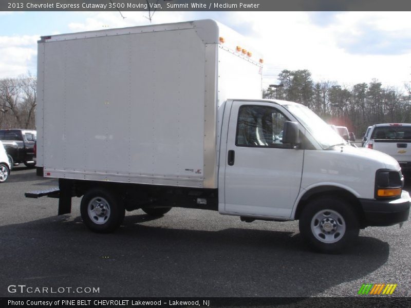  2013 Express Cutaway 3500 Moving Van Summit White