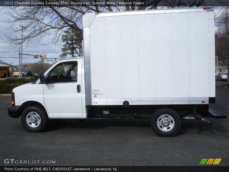  2013 Express Cutaway 3500 Moving Van Summit White
