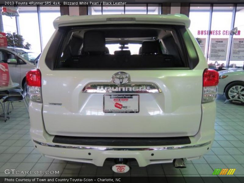 Blizzard White Pearl / Black Leather 2013 Toyota 4Runner SR5 4x4