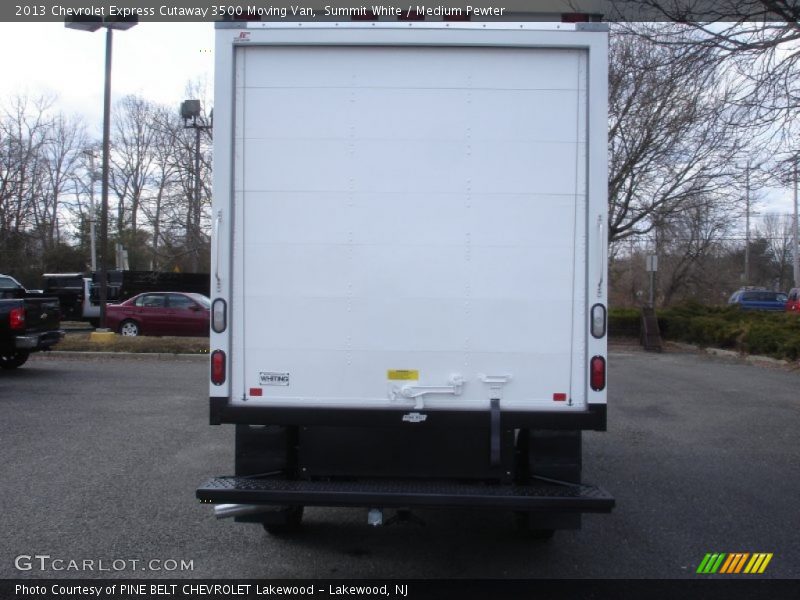 Summit White / Medium Pewter 2013 Chevrolet Express Cutaway 3500 Moving Van
