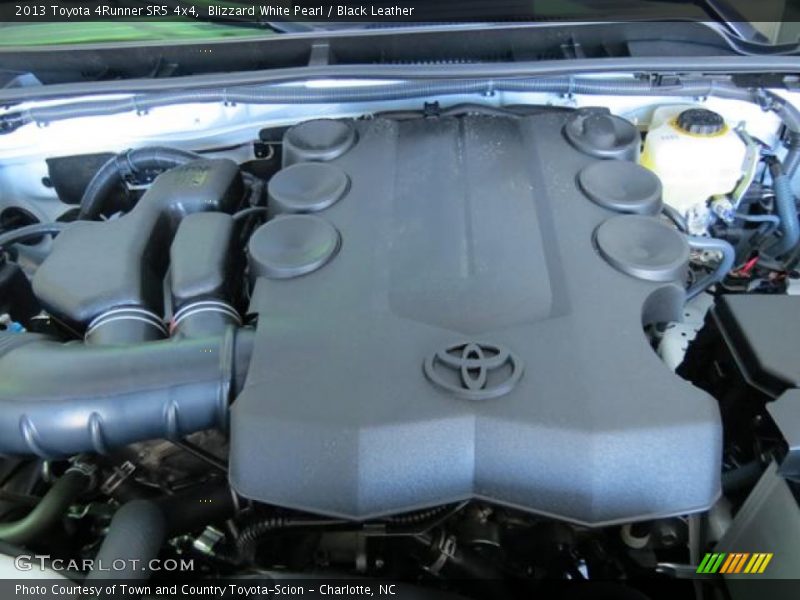 Blizzard White Pearl / Black Leather 2013 Toyota 4Runner SR5 4x4