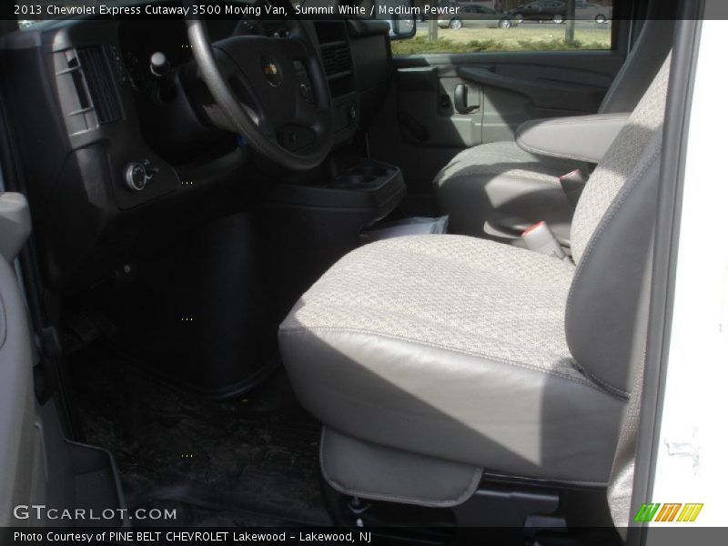 Summit White / Medium Pewter 2013 Chevrolet Express Cutaway 3500 Moving Van