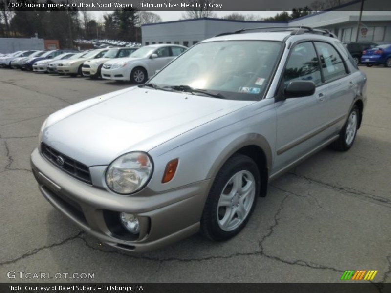 Front 3/4 View of 2002 Impreza Outback Sport Wagon