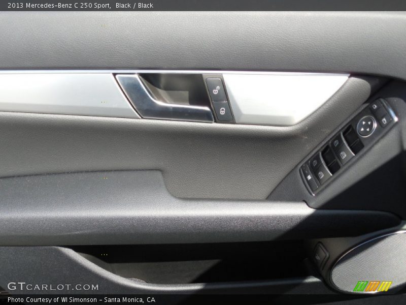 Black / Black 2013 Mercedes-Benz C 250 Sport