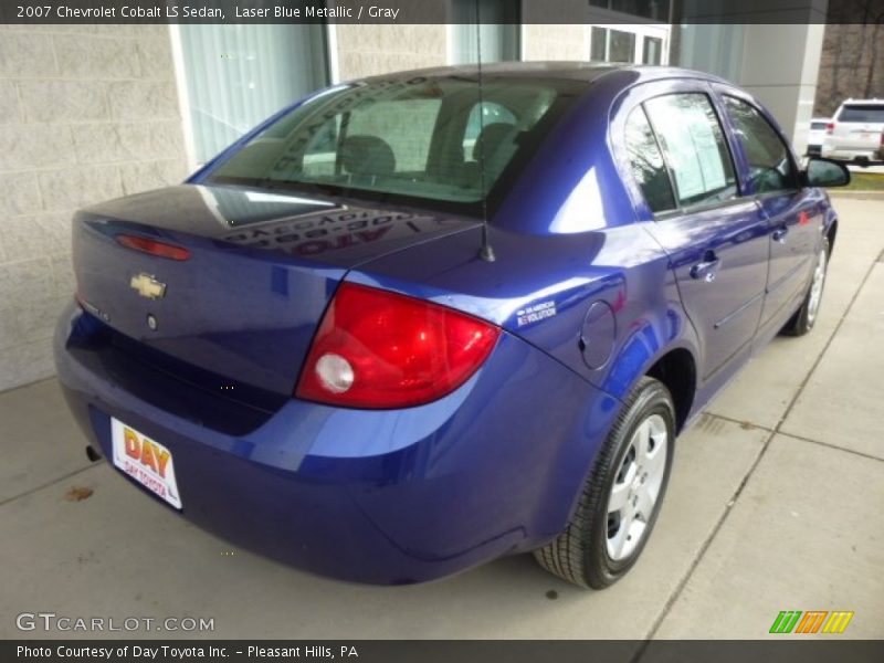 Laser Blue Metallic / Gray 2007 Chevrolet Cobalt LS Sedan