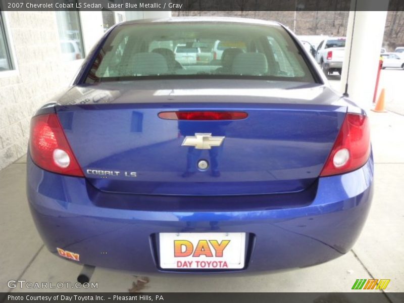 Laser Blue Metallic / Gray 2007 Chevrolet Cobalt LS Sedan