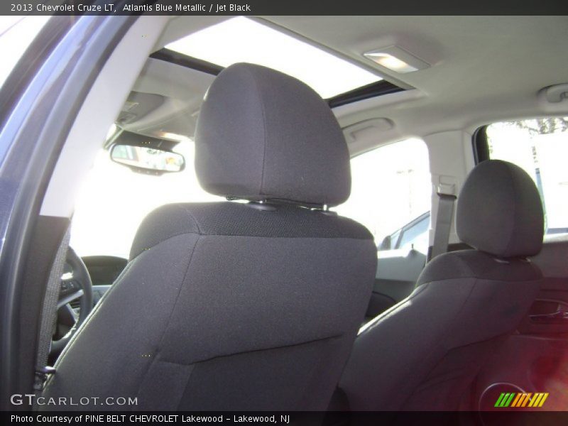 Atlantis Blue Metallic / Jet Black 2013 Chevrolet Cruze LT