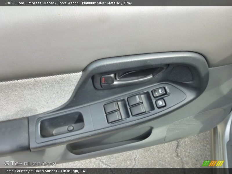 Controls of 2002 Impreza Outback Sport Wagon