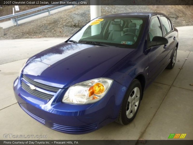 Laser Blue Metallic / Gray 2007 Chevrolet Cobalt LS Sedan