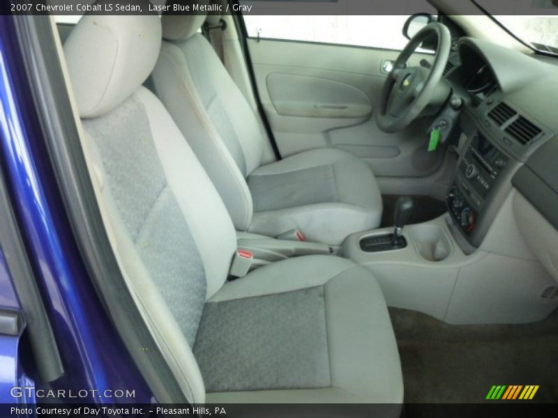 Laser Blue Metallic / Gray 2007 Chevrolet Cobalt LS Sedan