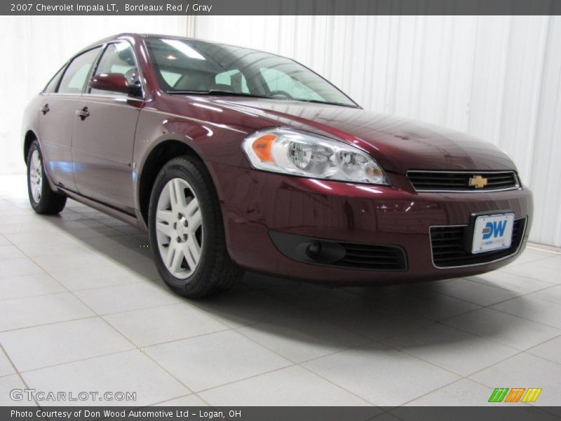 Bordeaux Red / Gray 2007 Chevrolet Impala LT