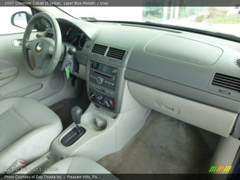 Laser Blue Metallic / Gray 2007 Chevrolet Cobalt LS Sedan