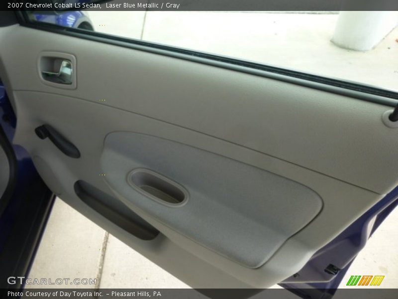 Laser Blue Metallic / Gray 2007 Chevrolet Cobalt LS Sedan