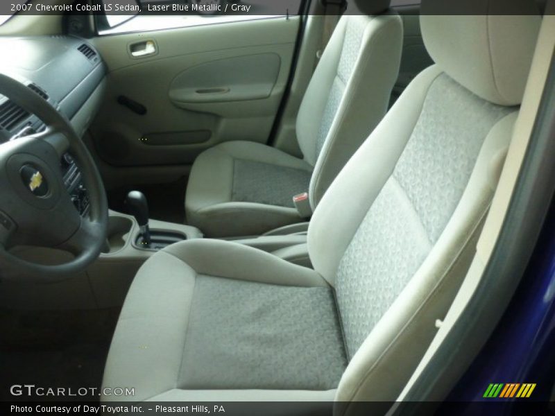 Laser Blue Metallic / Gray 2007 Chevrolet Cobalt LS Sedan