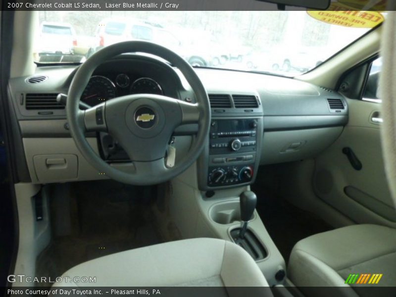 Laser Blue Metallic / Gray 2007 Chevrolet Cobalt LS Sedan