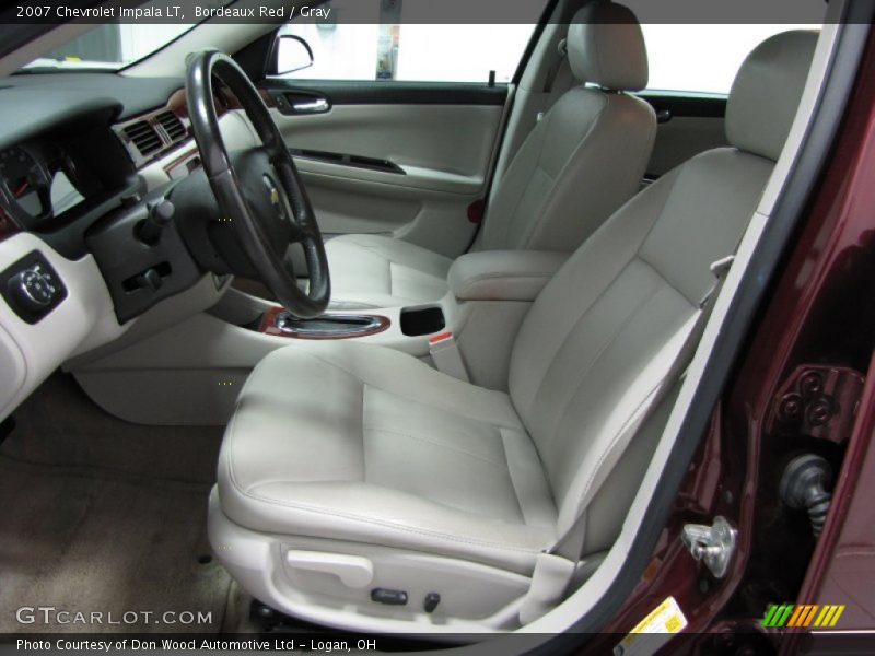 Front Seat of 2007 Impala LT