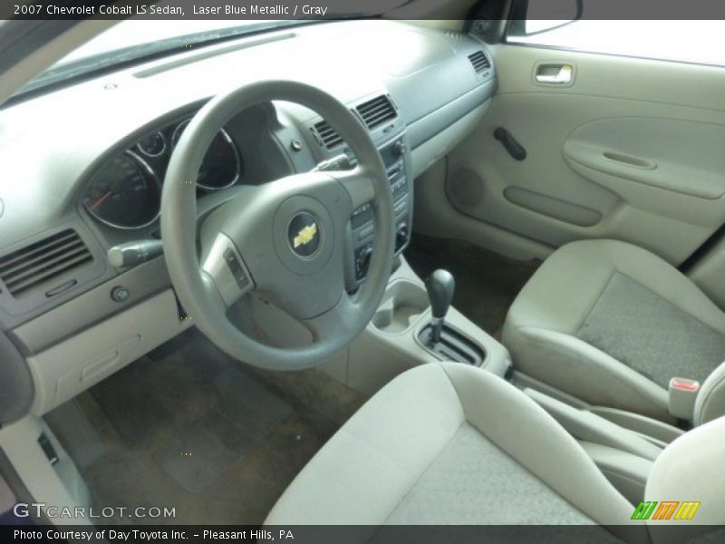 Laser Blue Metallic / Gray 2007 Chevrolet Cobalt LS Sedan