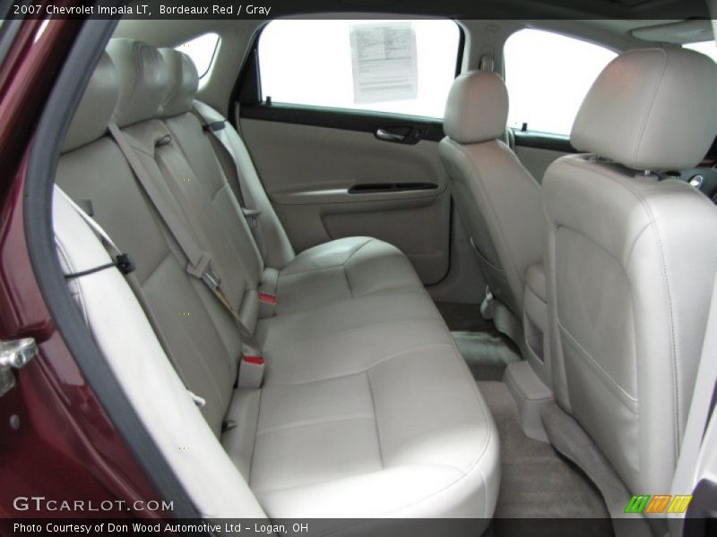 Rear Seat of 2007 Impala LT