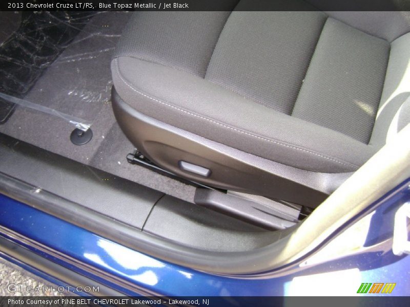Blue Topaz Metallic / Jet Black 2013 Chevrolet Cruze LT/RS