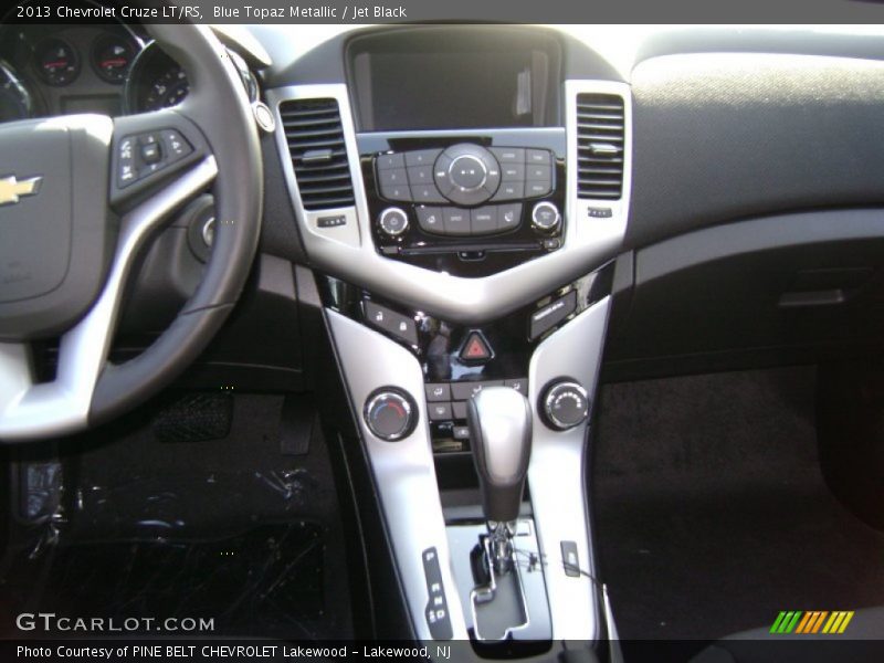 Blue Topaz Metallic / Jet Black 2013 Chevrolet Cruze LT/RS