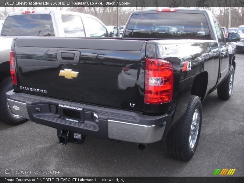 Black / Ebony 2013 Chevrolet Silverado 2500HD LT Regular Cab 4x4