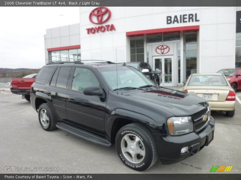 Black / Light Gray 2006 Chevrolet TrailBlazer LT 4x4