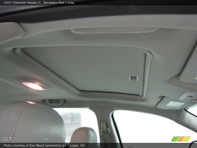 Sunroof of 2007 Impala LT