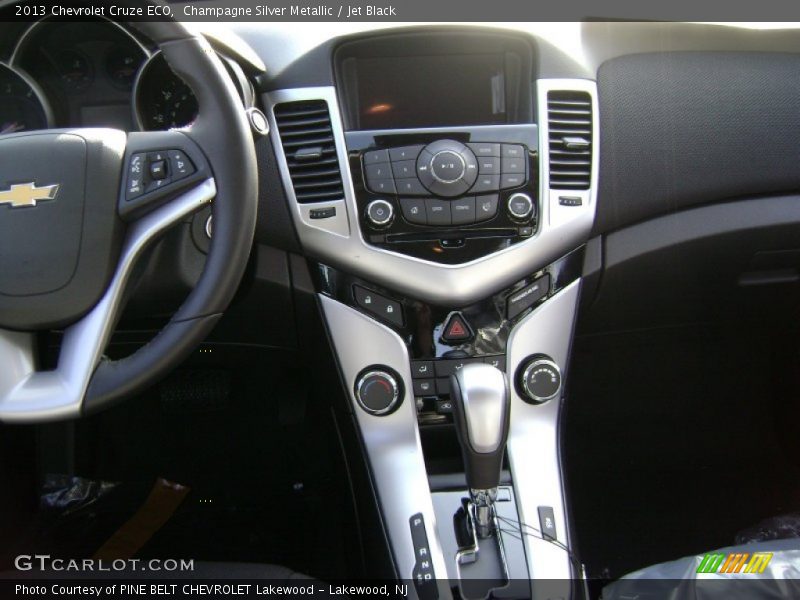 Champagne Silver Metallic / Jet Black 2013 Chevrolet Cruze ECO