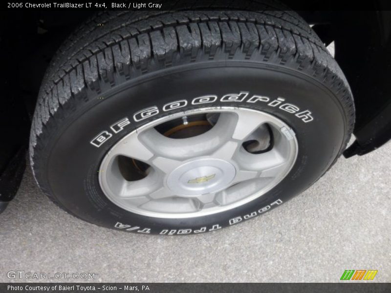 Black / Light Gray 2006 Chevrolet TrailBlazer LT 4x4
