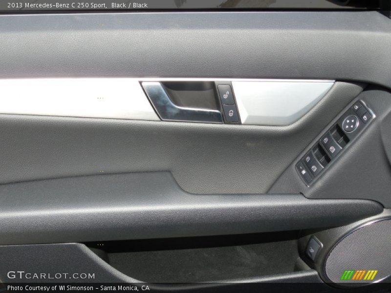 Black / Black 2013 Mercedes-Benz C 250 Sport