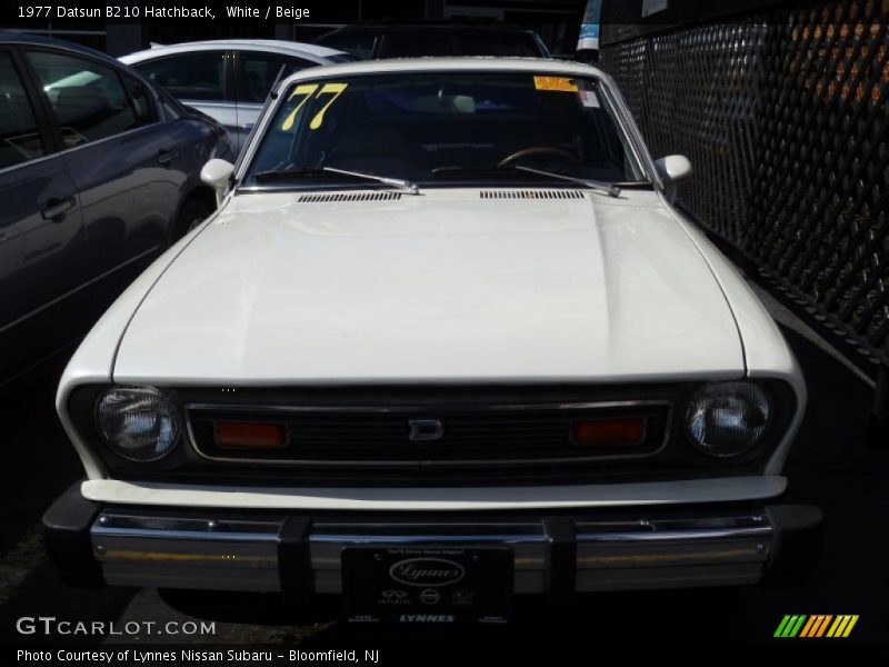  1977 B210 Hatchback White