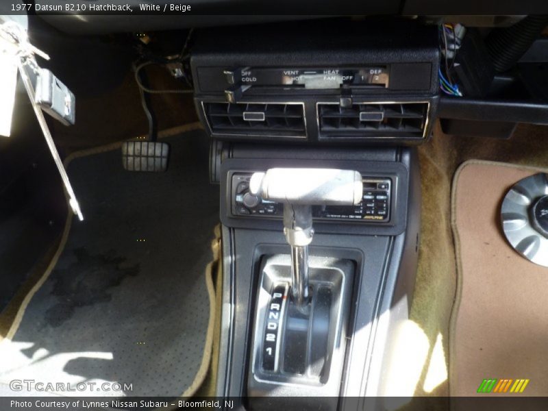  1977 B210 Hatchback 3 Speed Automatic Shifter