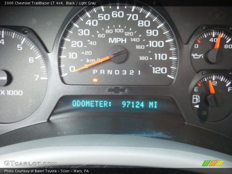 Black / Light Gray 2006 Chevrolet TrailBlazer LT 4x4
