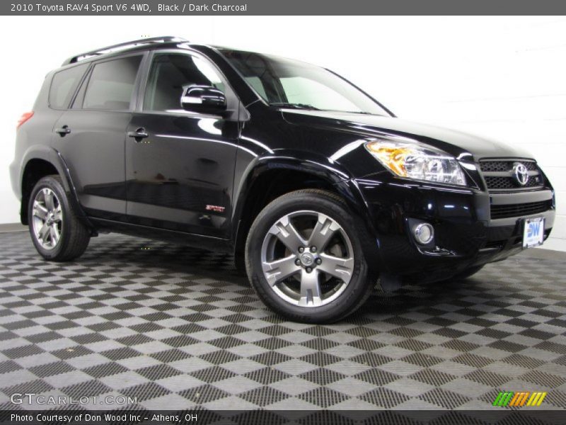 Black / Dark Charcoal 2010 Toyota RAV4 Sport V6 4WD