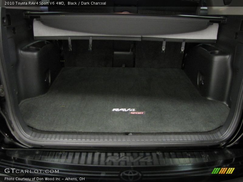 Black / Dark Charcoal 2010 Toyota RAV4 Sport V6 4WD