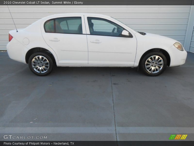 Summit White / Ebony 2010 Chevrolet Cobalt LT Sedan