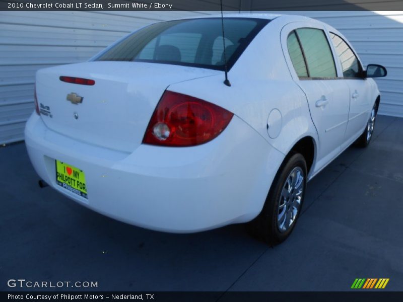 Summit White / Ebony 2010 Chevrolet Cobalt LT Sedan