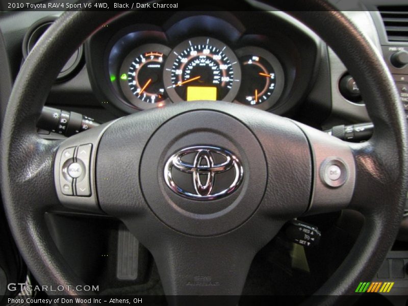 Black / Dark Charcoal 2010 Toyota RAV4 Sport V6 4WD