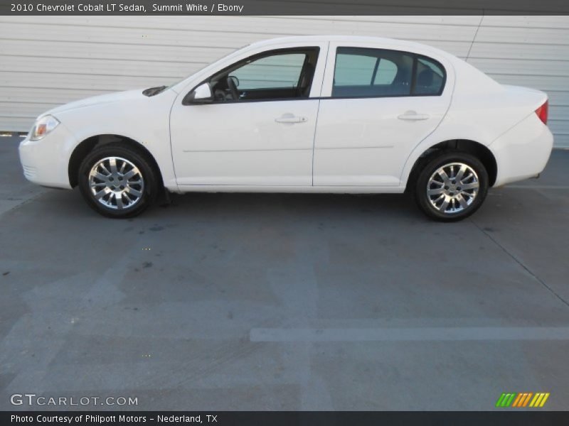 Summit White / Ebony 2010 Chevrolet Cobalt LT Sedan