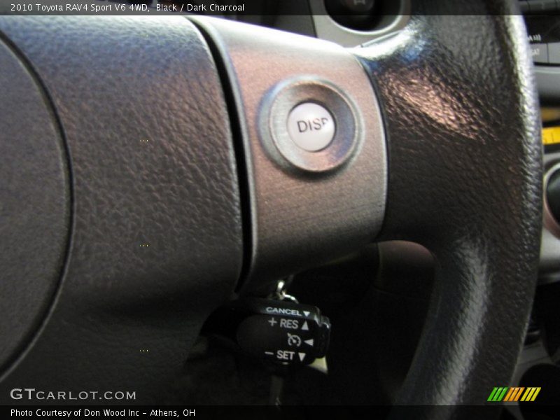 Black / Dark Charcoal 2010 Toyota RAV4 Sport V6 4WD