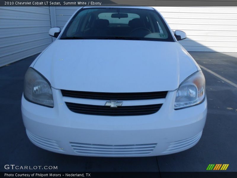 Summit White / Ebony 2010 Chevrolet Cobalt LT Sedan